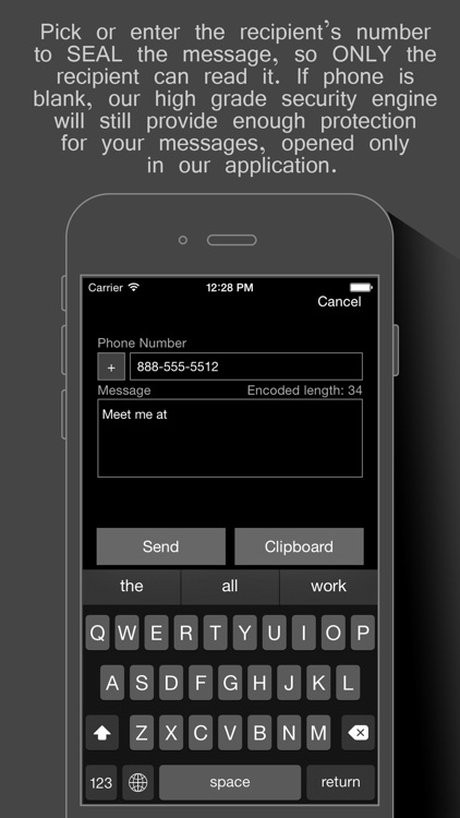 Private SMS (Secure Messaging)