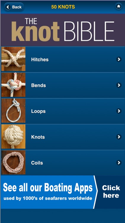 Knot Bible - the 50 best boating knots screenshot-3