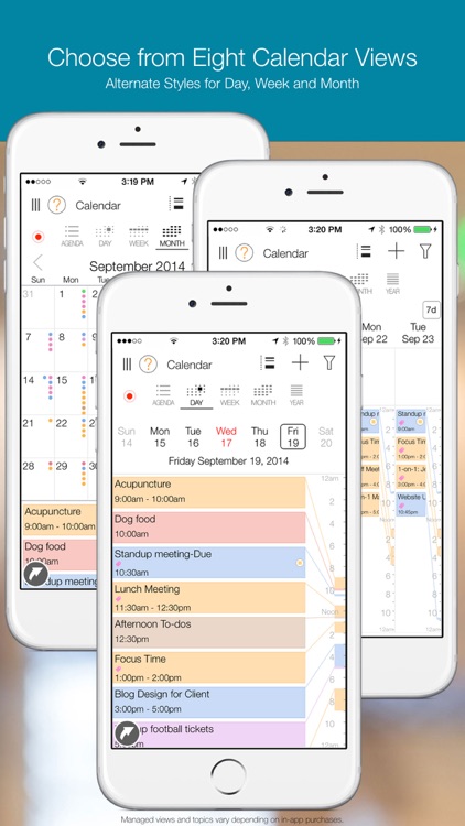 My.Agenda Calendars, Tasks