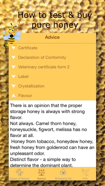 Honey Guide. All about bees and honey types. screenshot-3