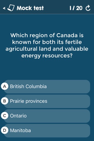 Canadian Citizenship Tests screenshot 3