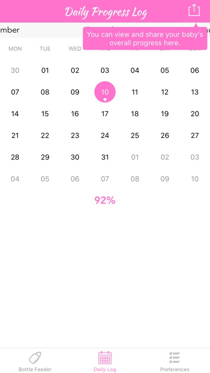 Smart Baby Bottle - Feeding, Reminder, & Daily Tracker Log
