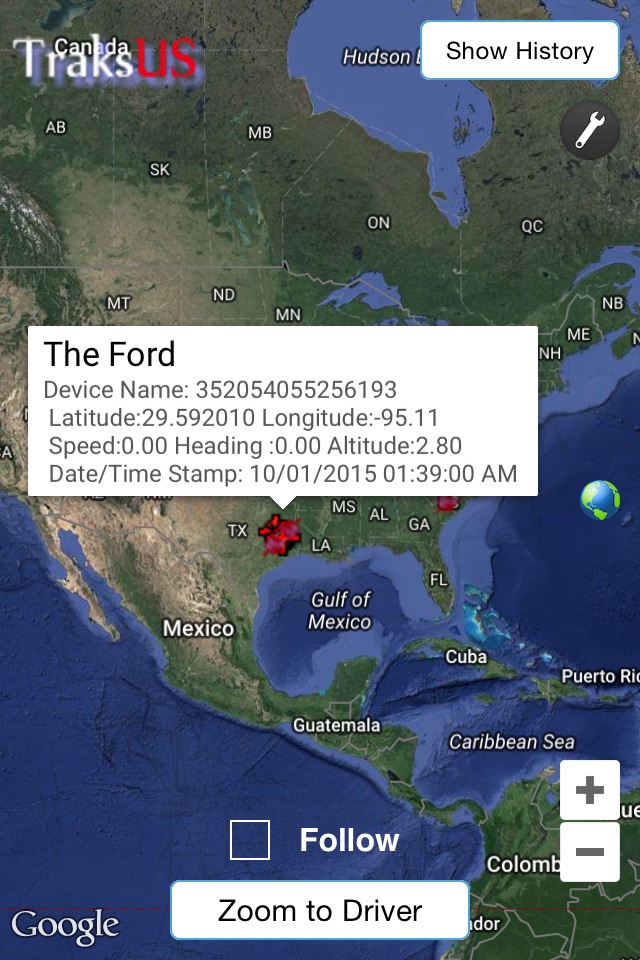 TraksUS Map App screenshot 4