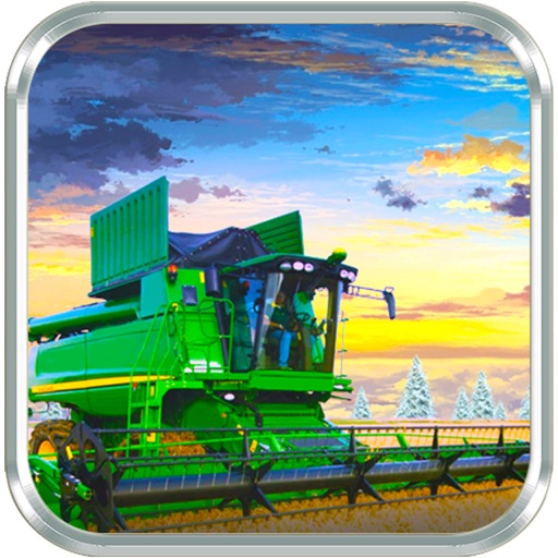 X-mas Farm Harvester Simulator Icon