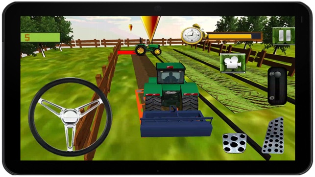 Real Corn Farming Tractor trolley Simulator 3d 2016 – free c(圖5)-速報App