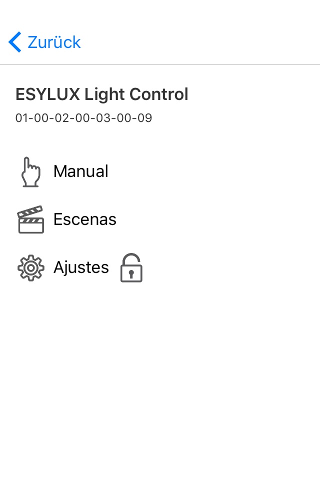 ESYLUX Light Control screenshot 2