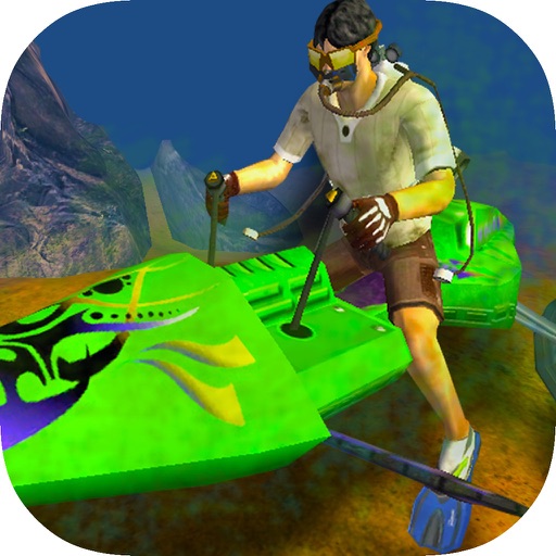 Under Water Scooter Icon