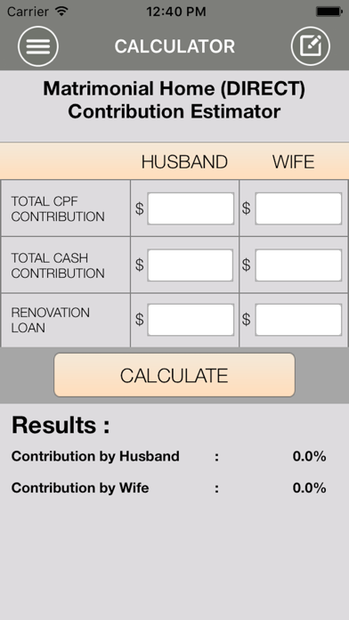 How to cancel & delete Divorce Calculator Singapore from iphone & ipad 3