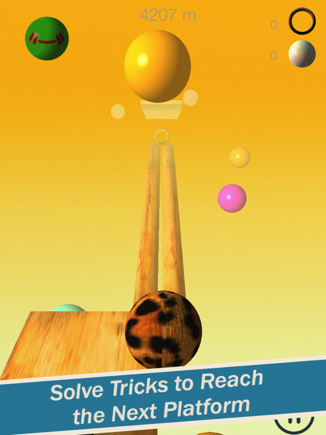 Beasty Ball Mania - A 3D Physics Based Endless Runner / Platformer Marble Rolling Dash, game for IOS