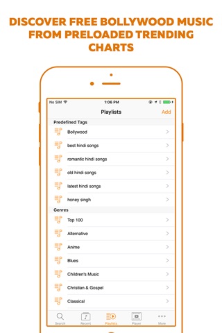 Bollywood Music App – Bollywood Music Player for YouTube screenshot 4