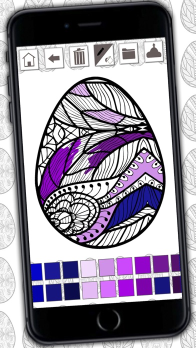 How to cancel & delete Easter mandalas coloring book – Secret Garden colorfy game for adults from iphone & ipad 1