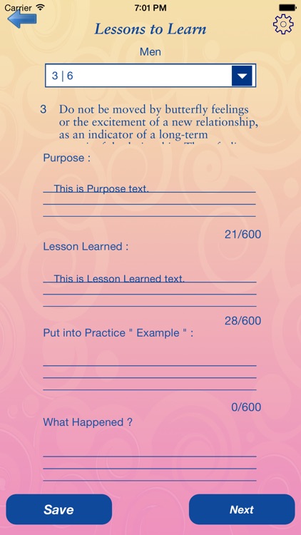 Journal Volume 3 (Ages 20-25) Young Adult Years-Preparing for Life screenshot-3