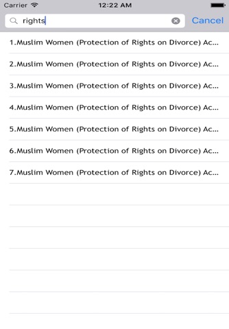 The Muslim Women Act 1986 screenshot 3