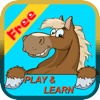 Learn English Via Names of Horse & Little Pony Games for Kids