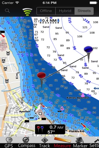 Aegean South Nautical Charts screenshot 3