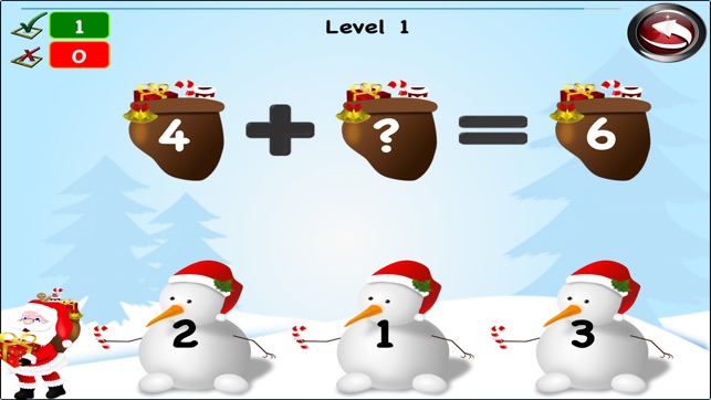 Christmas Math SantaClaus Lite(圖2)-速報App