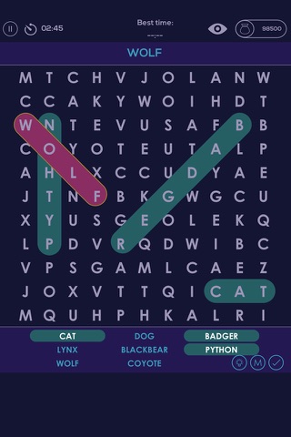 Word Search Challenge Colorful - Crossword IFunny saga puzzles game screenshot 4