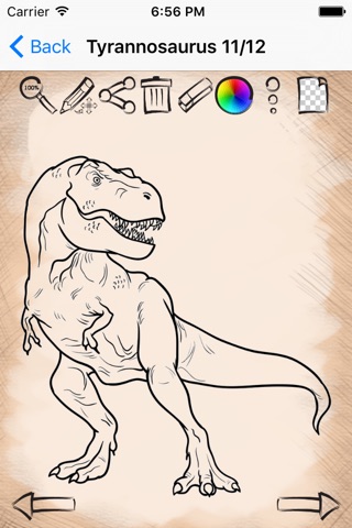 Draw Dinosaurs Of Jurassic Period screenshot 4