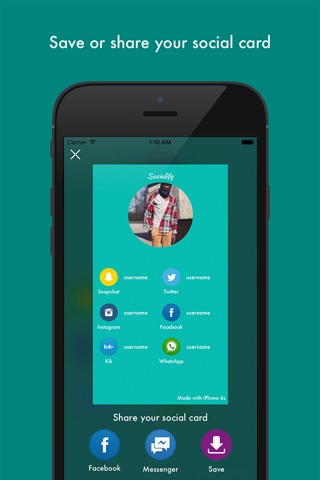 Socialify - Create your social card today screenshot 3