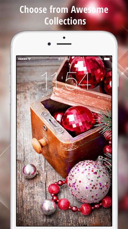 Xmas Themes for iOS 9 - Magic Christmas Wallpapers with Santa Claus & New Year