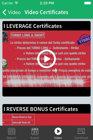 Certificates - Impara a investire i tuoi soldi screenshot 2