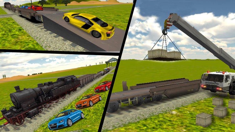 Real Cargo Bullet Train Driving 3D Simulator screenshot-3