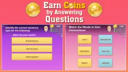 Game screenshot 4th Grade Grammar - English grammar exercises fun game by ClassK12 [Lite] hack