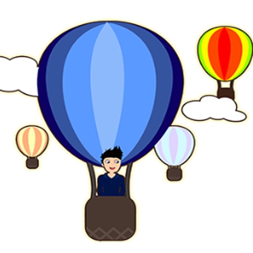 Hot Air Balloons Coloring Book for Kids icon