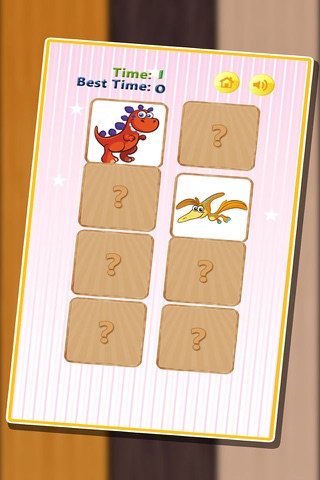 Kids Dinosaurs Memory Game Dinos Puzzles for Toddlers screenshot 3