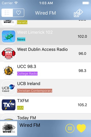 Irish Radio - Irish Radioplayer screenshot 3