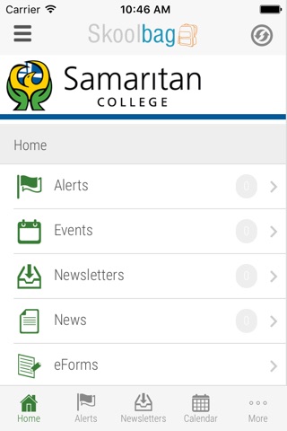 Samaritan College - Skoolbag screenshot 2