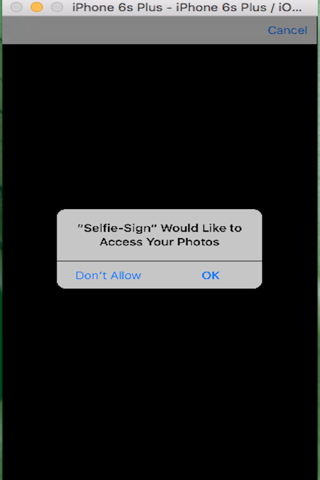 Selfie-Sign screenshot 4