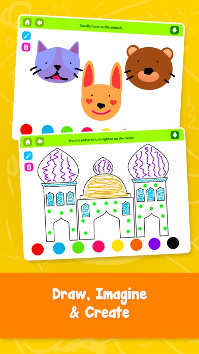 How to cancel & delete Doodle Fun ! Draw Play Color for Kids Boys & Girls from iphone & ipad 2