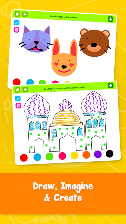 Doodle Fun ! Draw Play Color for Kids Boys & Girls