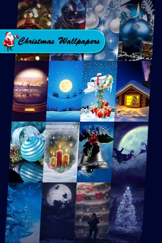Christmas Wallpapers & Backgrounds Pro - Xmas Tree, Cards, Light & Santa Claus Retina Images screenshot 2