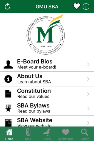 George Mason School of Law Student Bar Association screenshot 4