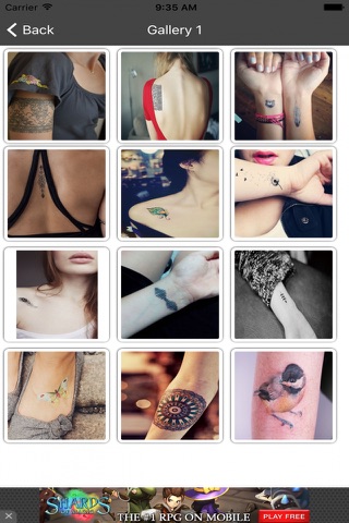 Small Tattoo Ideas & Designs screenshot 2