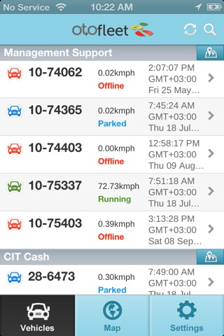 Otofleet Vehicle Tracking screenshot 2