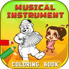 Activities of Musical Instrument Phonics Coloring Book: Learning English Vocabulary Free For Toddlers And Kids!