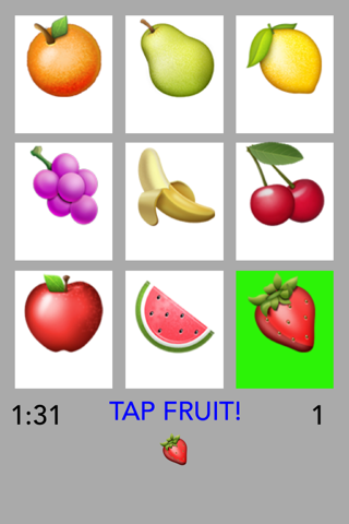 Emoji Fruit Memory - Apples, Strawberries, Lemons and More screenshot 2