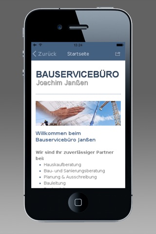 Bauservicebüro Joachim Janßen screenshot 2