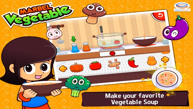 Marbel Vegetable Fun Preschool Games(圖4)-速報App