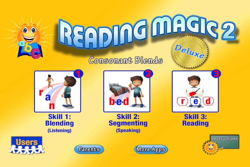 READING MAGIC 2-Learning to Read Consonant Blends Through Advanced Phonics Games screenshot 2