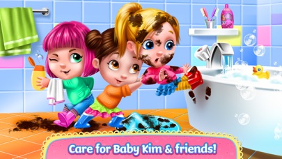 How to cancel & delete Baby Kim - Care & Dress Up from iphone & ipad 1