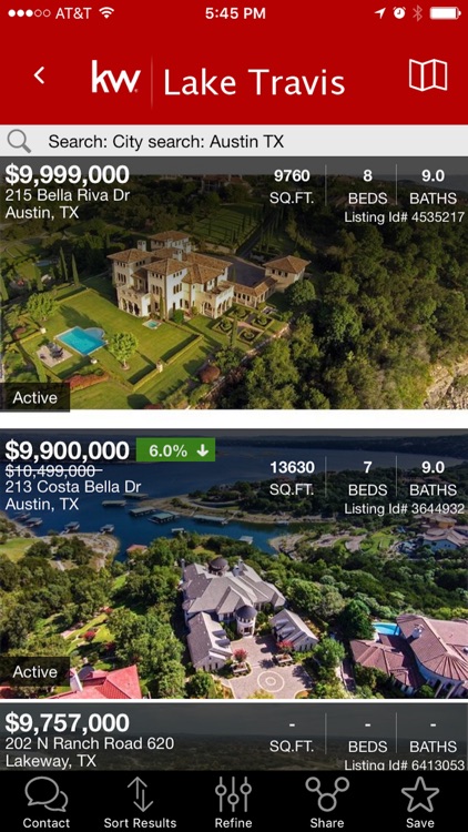 Keller Williams Realty Real Estate Search
