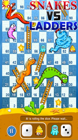 Snakes Vs Ladders - Free Snake Ladder Slither Game(圖1)-速報App