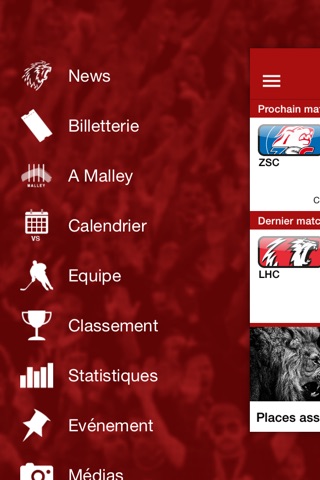 Lausanne HC screenshot 3