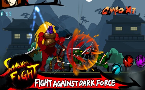 Samurai Fight of Kung Fu Kombat: Shadow Fight of Avenger Game screenshot 4