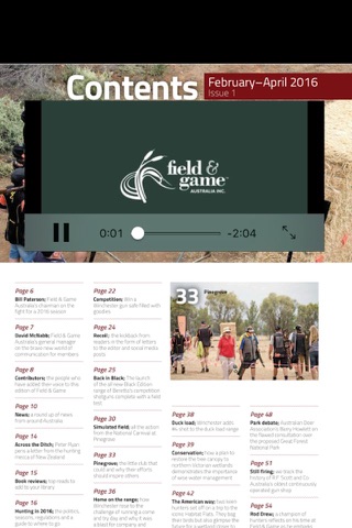 Field and Game Magazine screenshot 2