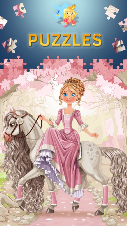 Princess Puzzles for Girls